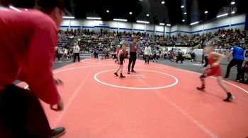 58 lbs Consi Of 8 #1 - Tanion Green, Redskins Wrestling Club vs Kye Parker, Weatherford Youth Wrestling