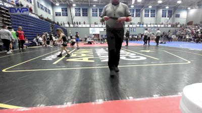 71-77 lbs Rr Rnd 1 - Peyton Stewart, Saints Wrestling Club vs Sabrey Chin, Mighty Bluebirds Wrestling