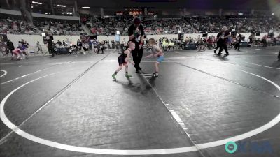 43 lbs Consi Of 8 #1 - Jericho Williams, Powerhouse vs Weston Atkinson, Ponca City Wildcat Wrestling