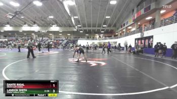 125 lbs Cons. Round 5 - Dante Rigal, Briar Cliff (Iowa) vs Landon Smith, Embry-Riddle (Ariz.)