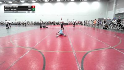 70 lbs Rr Rnd 1 - Chicken Boyer, TDWC Minions Blue - EL vs Wyatt Miller, TNWC - EL