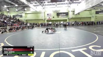 120 lbs Quarterfinal - Etai Cohen, El Camino Real vs Tony Garcia, GRANADA HILLS