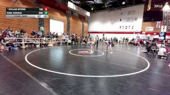 120 lbs Cons. Semi - Dyllan Myers, Thermopolis vs Kael Gudahl, Wheatland
