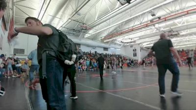 132 lbs Semifinal - Trenton Enis, Thermopolis Middle School vs Sawyer Smith, Sheridan Junior High School