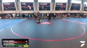85 lbs Quarterfinal - Julian Aranda, Texas Wrestling Academy vs Lucian Ukperaj, All American Wrestling Club