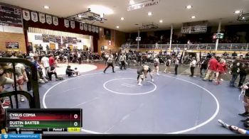 160 lbs Quarterfinal - Cyrus Comia, Tahoma vs Dustin Baxter, Arlington