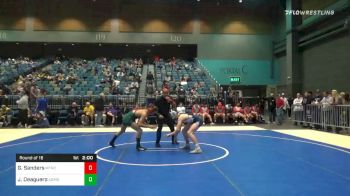 138 lbs Prelims - Gabe Sanders, Mountain Crest vs Josh Deaguero, Adams City