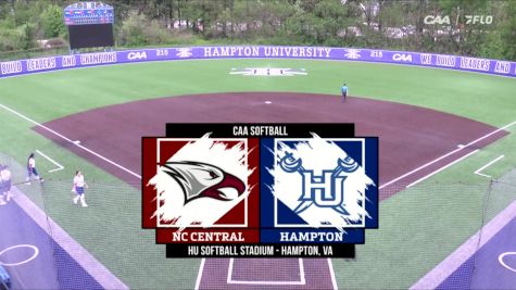 Replay: NC Central vs Hampton - DH | Apr 17 @ 3 PM