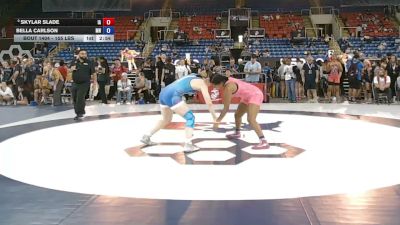155 lbs Champ. Rd Of 32 - Skylar Slade, Iowa vs Bella Carlson, Minnesota