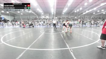 195 lbs Rr Rnd 1 - Caleb Cohee, The Asylum Red vs Kaydin Welch, 84 Athletes Black