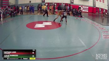 132 lbs Champ. Round 1 - Nathan Lugo, Silverado vs Lucas Barrozo, Durango