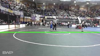 126 lbs Champ. Round 1 - Chase Courtois, Pomona-West Franklin HS vs Eli Catlin, Garden Plain HS