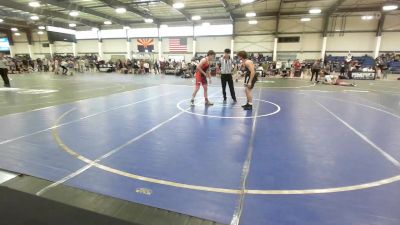 150 lbs Round Of 16 - Brody LeSueur, WAR Wrestling Club vs Ryan Murillo, North Valley RTC