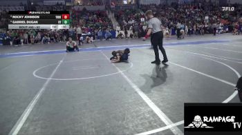 52 lbs Semifinal - Rocky Johnson, Team Of Hard Knox vs Gabriel Dugan, Kansas YG