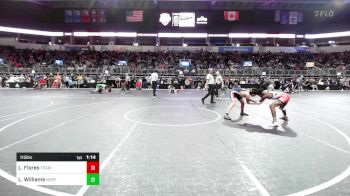 115 lbs Round Of 32 - Luis Flores, Team Oklahoma vs L'Lijah Williams, North Desoto Wrestling Academy