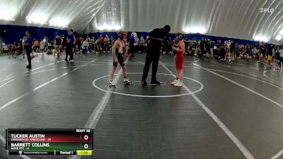 76 lbs Round 7 (8 Team) - Tucker Austin, Crossroads Wrestling vs Barrett Collins, Noke RTC