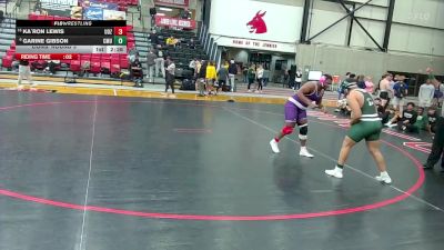 285 lbs Cons. Round 3 - Ka`Ron Lewis, Ozarks vs Garine Gibson, Central Methodist