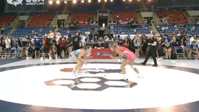 110 lbs Cons. Rd Of 64 - Madalyn Andersen, Nebraska vs Raylynn Woods, Nevada
