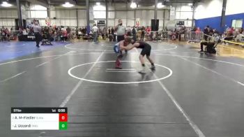 97 lbs Rr Rnd 2 - Armani Moore-Fiedler, Duran Elite vs Jaiden Uccardi, Takedown Wrestling Academy