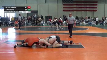184 lbs 5th Place Match - Ajay Locke, Ohio Northern vs Vitali Daniels, Washington & Jefferson