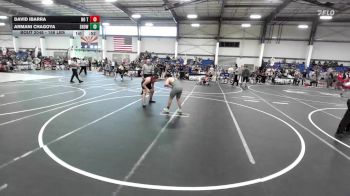 156 lbs Consi Of 8 #1 - David Ibarra, No Team vs Armani Chagoya, Show Low