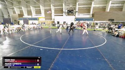 126 lbs Semis & 3rd Wb (16 Team) - Noah Rau, North Dakota vs Mason Comegys, Maryland