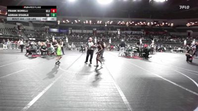 85 lbs Round Of 16 - Christian Worthy, Rhino Wrestling vs Jaxon Tanelli, Bitetto Trained Wrestling