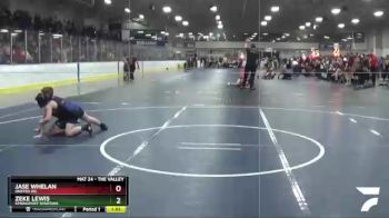 90 lbs Quarterfinal - Jase Whelan, Onsted WC vs Zeke Lewis, Springport Spartans