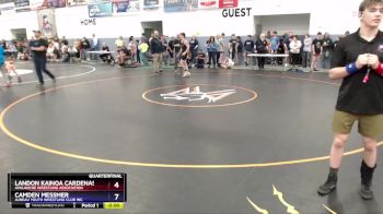 113 lbs Quarterfinal - Landon Kainoa Cardenas-Sumera, Avalanche Wrestling Association vs Camden Messmer, Juneau Youth Wrestling Club Inc.