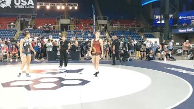 130 lbs Champ. Rd Of 64 - Emrie Felvus, Kansas vs Gail Sullivan, New York