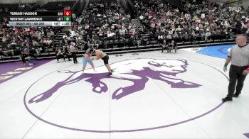 6A 285 lbs Semifinal - Tomasi Hasson, Davis vs Weston Lawrence, Layton