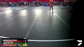 113 lbs Round 2 (4 Team) - Donovin Wolfgram, White Bear Lake vs Gavin Zellner, Denmark