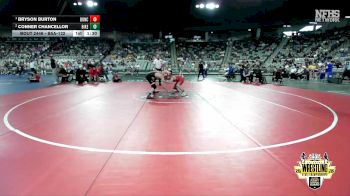 B5A-132 lbs Cons. Semi - Bryson Burton, Duncan vs Conner Chancellor, Bishop Kelley