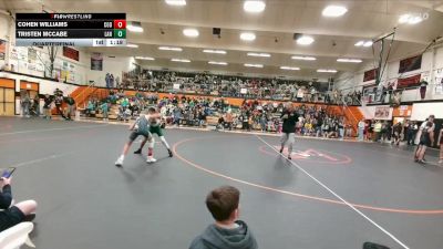 84 lbs Quarterfinal - Tristen McCabe, Lander Middle School vs Cohen Williams, Cody Middle School