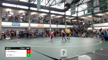 106-112 lbs 3rd Place Match - Emelio Grey, Cahokia vs Zane Sundberg, NWo Wrestling Club