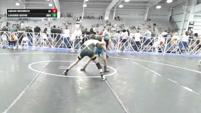 106 lbs Rr Rnd 1 - Amari Brobeck, Buffalo Valley Blue - HSB vs Louden Giove, MetroWest United Storm - HSB