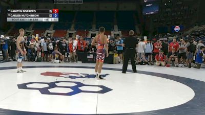 144 lbs Cons. Sub-quarters - Kamdyn Borrero, Pennsylvania vs Caeleb Hutchinson, Kansas
