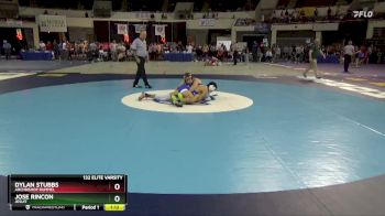 132 Elite Varsity Champ. Round 2 - Jose Rincon, Jesuit vs Dylan Stubbs, Archbishop Rummel