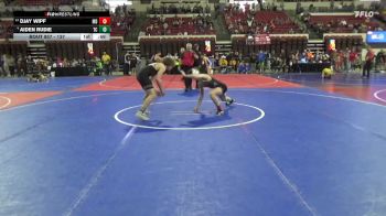 137 lbs 3rd Place Match - Aiden Rudie, Team Champs vs DJay Wipf, Montana Disciples