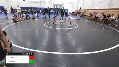 75 lbs Cons. Semi - Landon Eaton, Pacific Edge WC vs Colton Bailey, Durham Elite