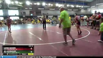 108 lbs Round 1 (8 Team) - James Sievers, Backyard Brawlers vs Bo Dominguez, Full Throttle Wrestling