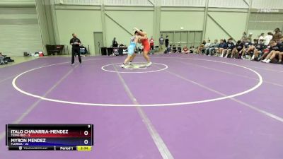 215 lbs Semis & 3rd Wb (16 Team) - Italo Chavarria-Mendez, Texas Red vs Myron Mendez, Florida