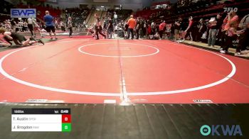 130 lbs Consolation - Taegan Austin, Sperry Wrestling Club vs Jace Brogdon, Raw Wrestling Club