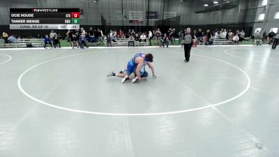 190 lbs Cons. Rd Of 16 - Tanner Menge, Kindred Wrestling Club vs Ocie House, Alabama Takedown Academy