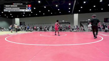 132 lbs 1st Place Match - Kelby Bernard, TX vs Madden Skidmore, OK