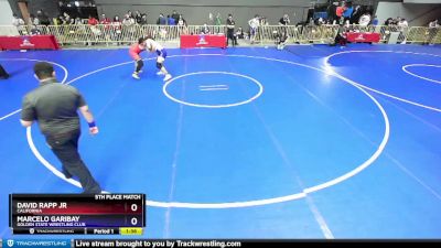 195 lbs 5th Place Match - David Rapp Jr, California vs Marcelo Garibay, Golden State Wrestling Club