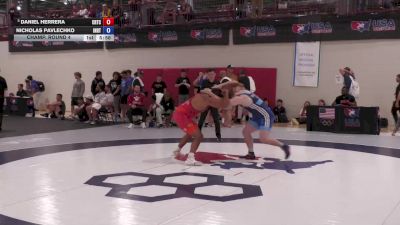 125 kg Champ. Round 4 - Daniel Herrera, Cyclone Regional Training Center C-RTC vs Nicholas Pavlechko, Indiana RTC