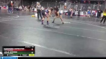 164 lbs Quarterfinal - Leslie Acevedo, Team California vs Alexandra Hofrichter, Team Wisconsin