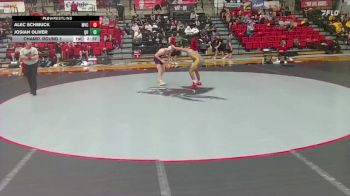 165 lbs Champ. Round 1 - Josiah Oliver, Quincy vs Alec Schmuck, Missouri Valley