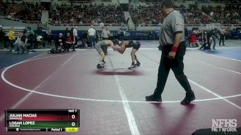 D2-126 lbs Semifinal - Julian Macias, Ironwood vs Logan Lopez, Horizon